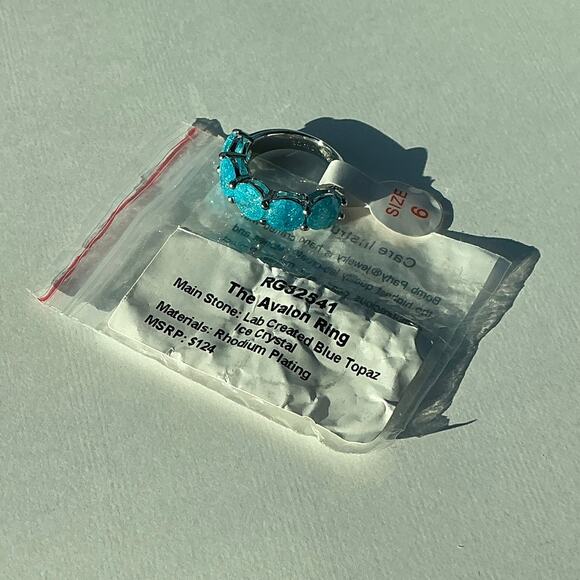 Bomb Party Ring Size 6 "The Avalon Ring" - Picture 3 of 11